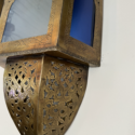 - Pair of Brass Moroccan Wall Lanterns - Image 2