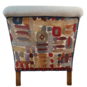 Radnor Chair with Thomas O'Brien fabric on back - Image 3