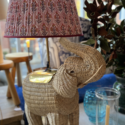 Paisley Print Mughal Cotton Fabric Lampshade - Image 6