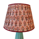 Paisley Print Mughal Cotton Fabric Lampshade - Image 3